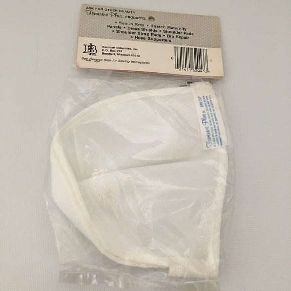 Vintage Feminine Plus Deluxe Swim Bra Molded Cups Pin In For Sewing, Props, Etc - Picture 2 of 4